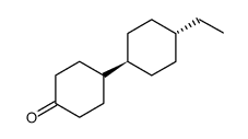 4-(trans-4-Ethylcyclohexyl)cyclohexanone structure