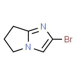 2-bromo-5H,6H,7H-pyrrolo[1,2-a]imidazole structure