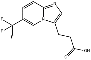 6-三氟甲基咪唑并[1,2-A]吡啶-3-丙酸图片