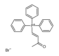 3-oxobut-1-enyl(triphenyl)phosphanium,bromide Structure