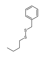 (butyldisulfanyl)methylbenzene Structure