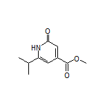 Methyl 6-Isopropyl-2-oxo-1,2-dihydropyridine-4-carboxylate Structure