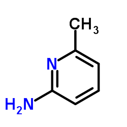 2-氨基-6-甲基吡啶结构式