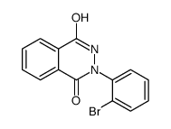 2-(2-Bromophenyl)-2,3-dihydro-1,4-phthalazinedione结构式