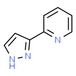 2-(1H-吡唑-5-基)吡啶结构式