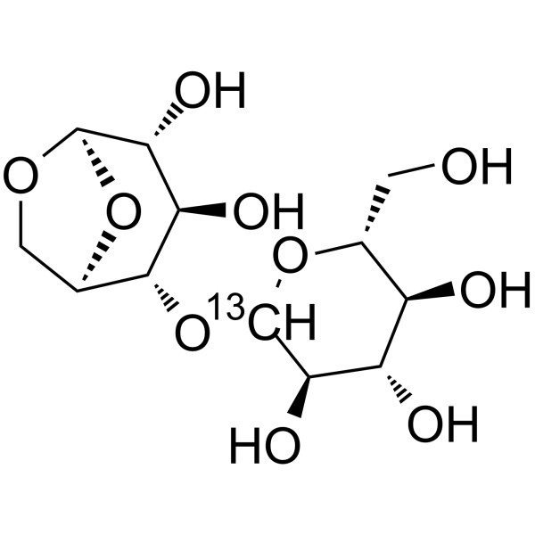 Cellobiosan-13C结构式