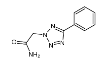 5-phenyltetrazol-2-ylethanoic acid amide结构式