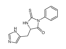 PHENYLTHIOHYDANTOIN HISTIDINE) structure