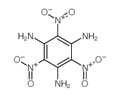 s-Triaminotrinitrobenzene Structure