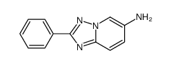 6-Amino-2-phenyl[1,2,4]triazolo[1,5-a]pyridine Structure