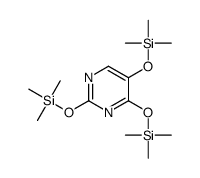 2,4,5-Tris[(trimethylsilyl)oxy]pyrimidine Structure