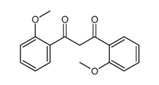 1,3-bis(2-methoxyphenyl)propane-1,3-dione结构式