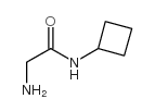 2-AMINO-N-CYCLOBUTYL-ACETAMIDE Structure