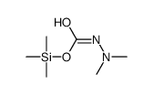 trimethylsilyl N-(dimethylamino)carbamate Structure