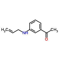 Ethanone, 1-[3-(2-propenylamino)phenyl]- (9CI) picture