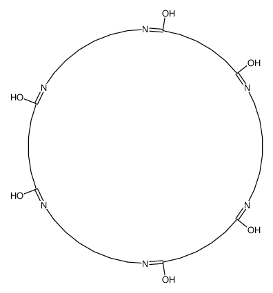 1,8,15,22,29,36-hexazacyclodotetracontane-2,7,16,21,30,35-hexone结构式