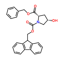 Fmoc-Hyp-OBz Structure