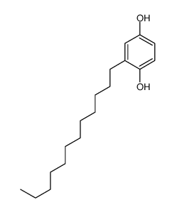 2-dodecylbenzene-1,4-diol Structure