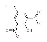 4-hydroxy-3,5-dinitrobenzaldehyde Structure