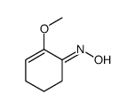 N-(2-methoxycyclohex-2-en-1-ylidene)hydroxylamine Structure