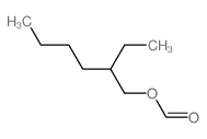 Formic acid,2-ethylhexyl ester structure