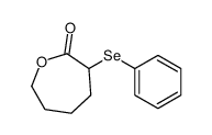 3-phenylselanyloxepan-2-one结构式