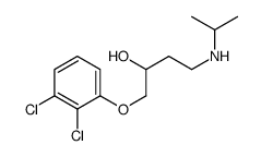 1-(Isopropylamino)-4-(2,3-dichlorophenoxy)-3-butanol structure