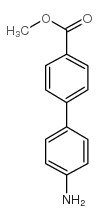 methyl 4'-amino[1, 1'-biphenyl]-4- carboxylate structure