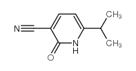 3-PYRIDINECARBONITRILE, 1,2-DIHYDRO-6-(1-METHYLETHYL)-2-OXO- structure