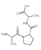 H-Ala-Pro-Ala-OH structure