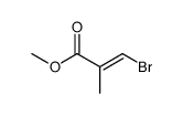 methyl 3-bromo-2-methylprop-2-enoate Structure