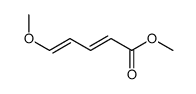 methyl 5-methoxypenta-2,4-dienoate结构式