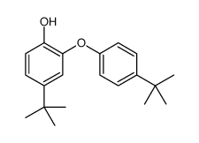 4-tert-butyl-2-(4-tert-butylphenoxy)phenol Structure