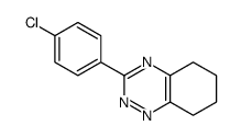 3-(4-chlorophenyl)-5,6,7,8-tetrahydro-1,2,4-benzotriazine Structure