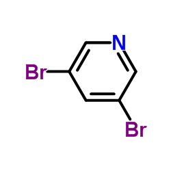 3,5-Dibromopyridine Structure