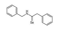 N-Benzyl-α-phenylselenoacetamide结构式