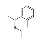 1-(1-ethylsulfanylethyl)-2-methylbenzene Structure