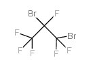 1,2-Dibromo-1,1,2,3,3,3-hexafluoropropane structure