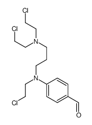 N,N,N'-Tri(beta-chloroethyl)-N'-(4-formylphenyl)-1,3-propylenediamine picture