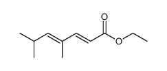 (2E,4E)-ethyl 4,6-dimethylhepta-2,4-dienoate Structure