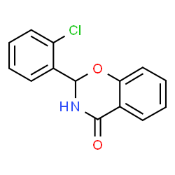 2-(2-CHLORO-PHENYL)-2,3-DIHYDRO-BENZO[E][1,3]-OXAZIN-4-ONE structure