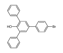 4-(4-bromophenyl)-2,6-diphenylphenol结构式