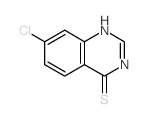 4(3H)-Quinazolinethione, 7-chloro- Structure