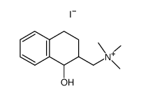 1-(1-hydroxy-1,2,3,4-tetrahydronaphthalen-2-yl)-N,N,N-trimethylmethanaminium iodide结构式