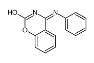 4-anilino-1,3-benzoxazin-2-one结构式