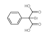 Propanedioic acid,2-bromo-2-phenyl- structure