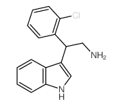 2-(2-CHLOROPHENYL)-2-(1H-INDOL-3-YL)ETHANAMINE Structure