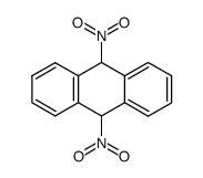 9,10-dihydro-9,10-dinitroanthracene结构式