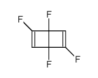 1,2,4,5-tetrafluorobicyclo(2.2.0)hexa-2,5-diene结构式