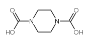 1,4-Piperazinedicarboxylicacid(7CI,9CI)结构式